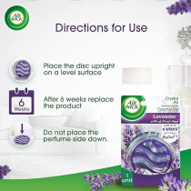 Air Wick Crystal Air, Contains Natural Essential Oils, Eliminates Bad Odour like Cat Litter Smell, Lavender Fragrance