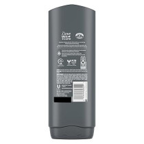 Dove Men Care Elements Body Wash Charcoal Plus Clay, Effectively Washes Away Bacteria While Nourishing Your Skin, Gray, 532