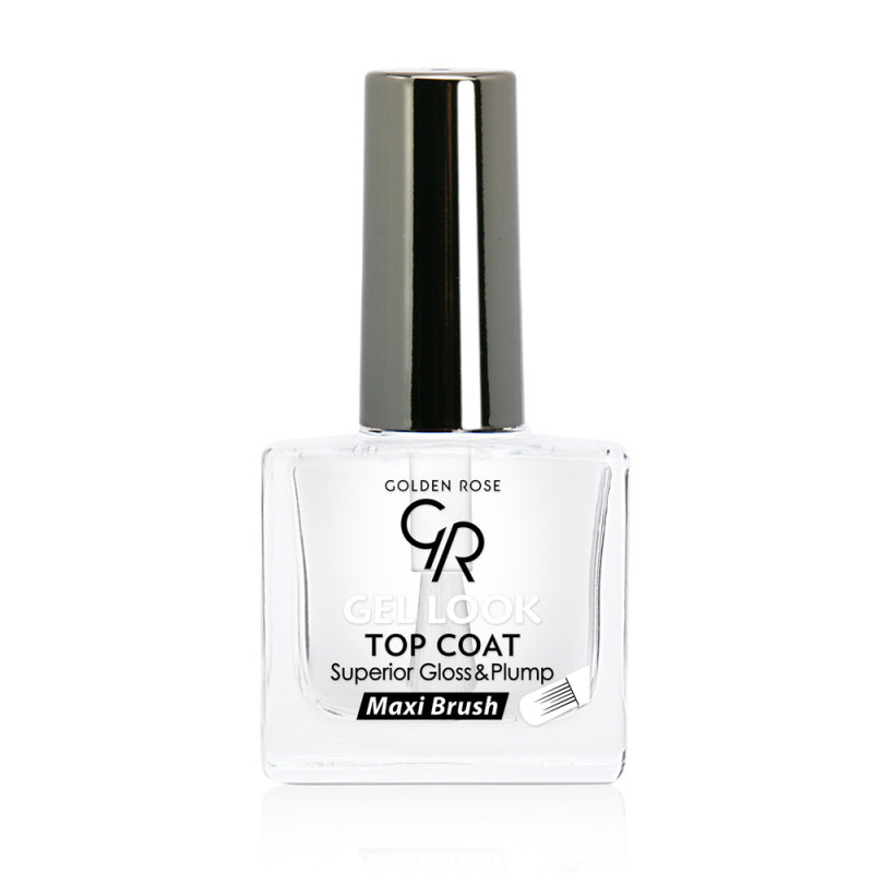 Golden Rose Gel Look Top Coat Nail Lacquer