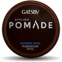 Gatsby Styling Pomade Supreme Hold Creates Trendy Pompadour Hairstyle, 75gm