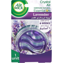 Air Wick Crystal Air Gel, Contains Natural Essential Oils, Eliminates Bad Odour like Cat Litter Smell, Lavender Fragrance