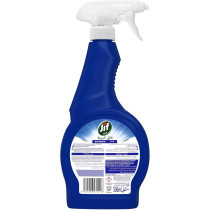 JIF Ultra Fast Cleaner Spray, For Bathroom, 100 Percentage Soap And Limescale Removal, 500ml