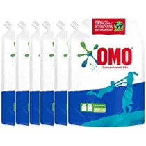 OMO Liquid Detergent Pouch, 6 x 1.8 liters
