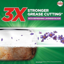 Fairy Dishwashing Liquid, Refreshing Lavender, 3 x 600ml