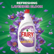 Fairy Dishwashing Liquid, Refreshing Lavender, 3 x 600ml