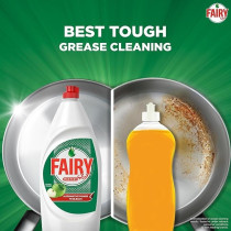 Fairy Max Plus Fruity Green Dishwashing Liquid Soap With Alternative Power To Bleach, 2 x 600ml