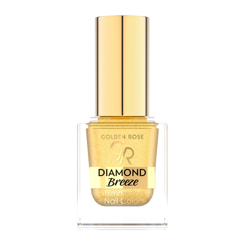 Golden Rose Diamond Breeze Shimmering Nail Color No:01