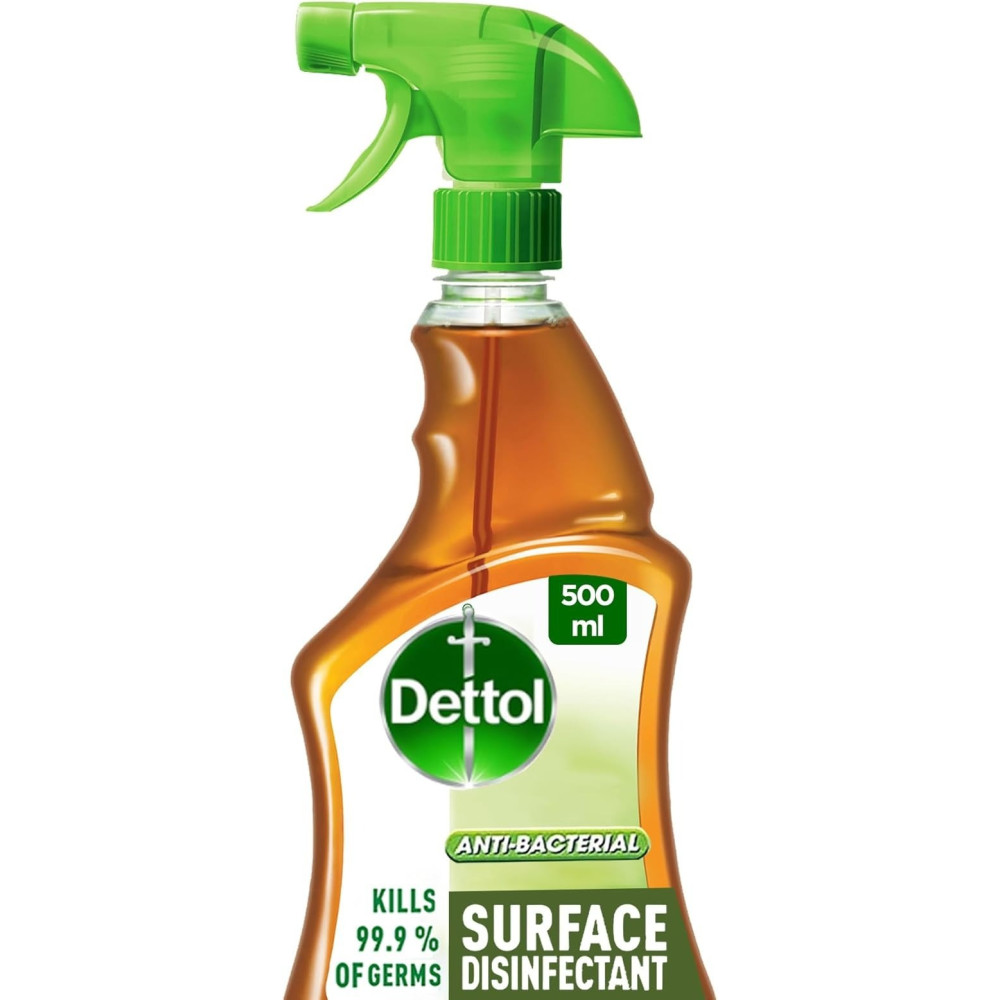 Dettol Original Anti-Bacterial Surface Disinfectant Liquid Trigger, 500 Ml
