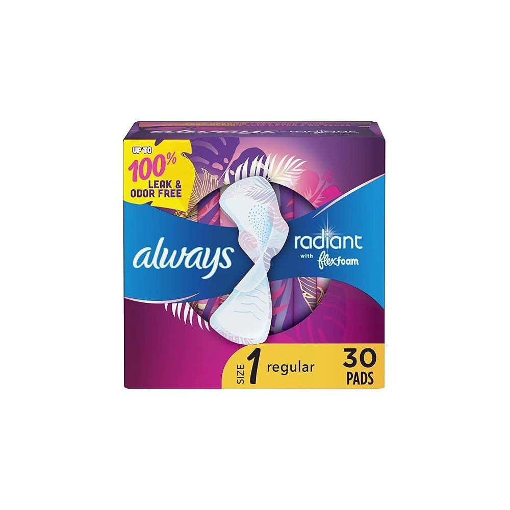Always Pad 30ct Old Product Absorbency To Keep You Dry And Comfortable