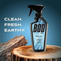 BOD Man Fragrance Body Spray, Dark Ice, 236ml