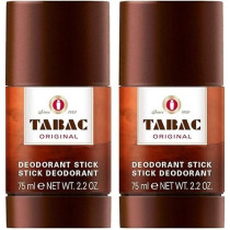 Tabac Original Mens Gents Deodorant Stick, 75ml, 2 Pack
