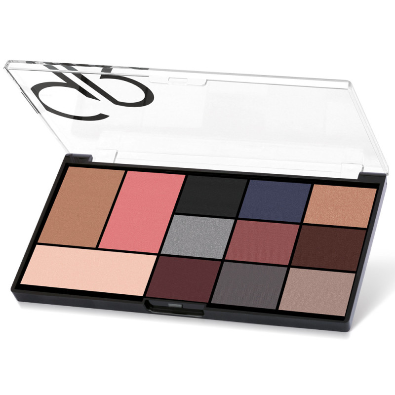 Golden Rose City Style Face & Eye Palette 02 Smokey