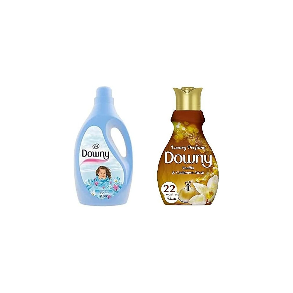 Downy Dilute Valley Dew 3 Liter With Concentrate Fabric Softener, 880 Ml