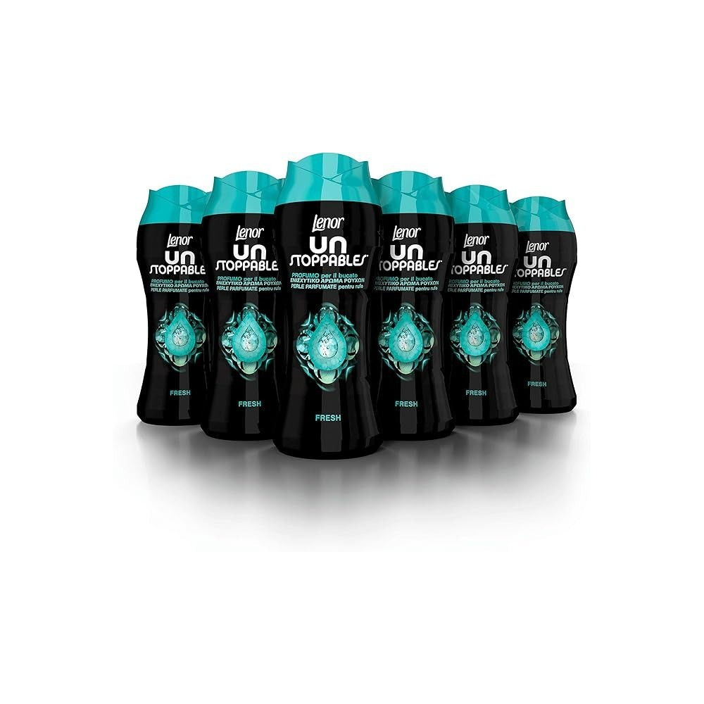 Lenor Unstoppables Fresh, Maxi Format, Non Stop Laundry Scent Intensifier, 6 X 210 G