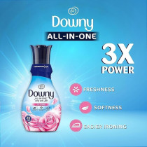 Downy Concentrate Fabric Softener, Floral Breeze, 2 X 1L