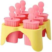 Uppfylld Ice Lolly Maker, Pink/Yellow