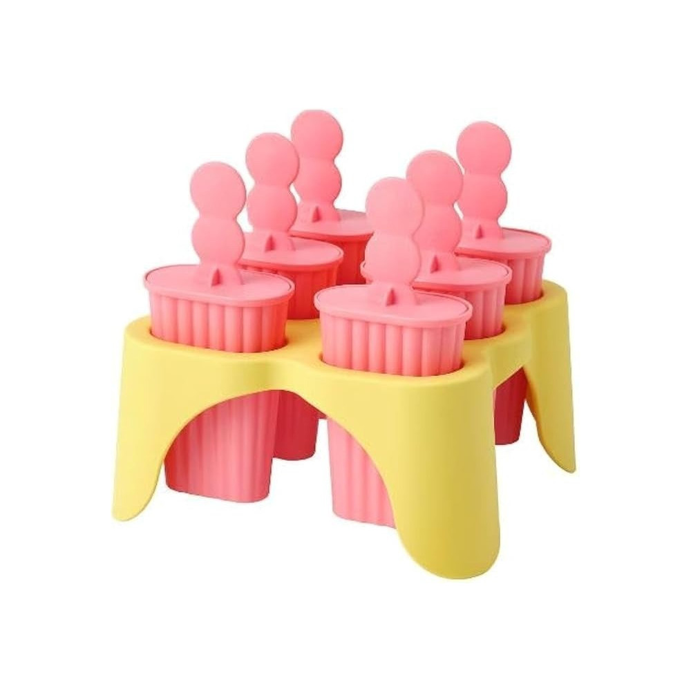 Uppfylld Ice Lolly Maker, Pink/Yellow