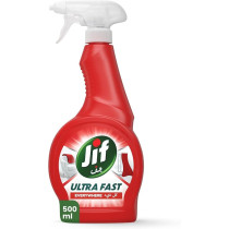 Jif Ultra Fast Cleaner Spray, Everywhere, 100 Percentage Stain Removal On Fabrics, 500Ml