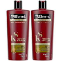 Tresemmé Keratin Smooth Shampoo With Marula Oil, Pro Collection, 2 X 700 Ml