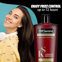 Tresemmé Keratin Smooth Shampoo With Marula Oil, Pro Collection, 2 X 700 Ml