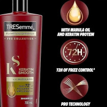 Tresemmé Keratin Smooth Shampoo With Marula Oil, Pro Collection, 2 X 700 Ml