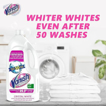 Vanish Laundry Stain Remover Liquid For Colored Clothes, Can Be Used With And Without Detergents, Additives And Fabric Softeners, 2 X 1.8L
