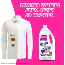 Vanish Laundry Stain Remover Liquid For Colored Clothes, Can Be Used With And Without Detergents, Additives And Fabric Softeners, 2 X 1.8L