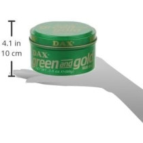 Dax Green And Gold Hair Wax, 99 G
