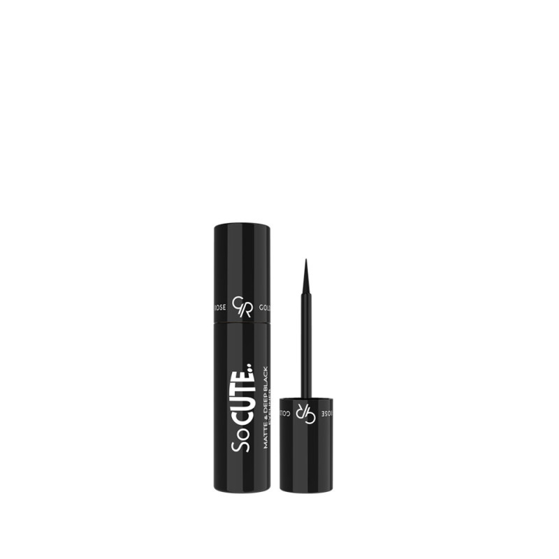 Golden Rose So Cute Deep Black Matte Eyeliner