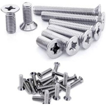 Abbas Ali Machine Screws, Countersunk Philip Head for DIY Projects, 25 Pack, M3.5 x 75mm