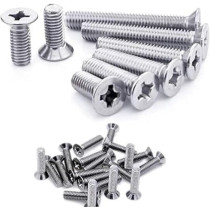 Abbas Ali Machine Screws, Countersunk Philip Head for DIY Projects, 25 Pack, M4 x 12mm