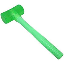 Abbas Ali Silicone Hammer Mallet, Large Indoor Soft Safety Hammer with Plastic Handle