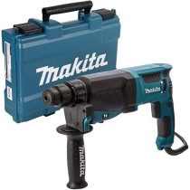 Makita HR2630 800W Rotary Hammer, 26mm Concrete Capacity, SDS Plus