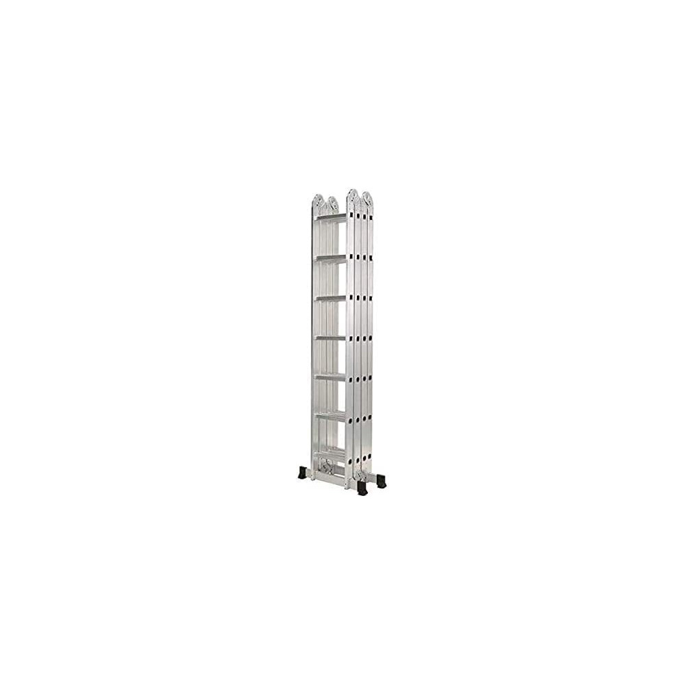 Abbas Ali Lightweight Multipurpose Aluminium Ladder, Heavy Duty, 8x4, 8.9m, 32 Steps