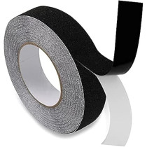 Abbas Ali Heavy Duty Grip Tape, 1 Inch x 5m, Non Skid Anti Slip Tape for Stairs and Outdoor Use, Black