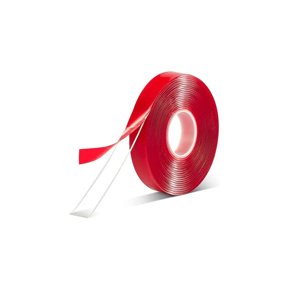 Abbas Ali Ultra Strong Transparent Double Sided Heat Resistant Tape, 15mm x 5m