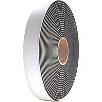Abbas Ali Single Sided Foam Tape, 2 Inch x 7.5m, Multi Surface Black Adhesive for Weatherstripping and Insulation