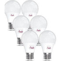 Abbas Ali 12W E27 LED Bulbs, Non Dimmable, 70W Equivalent, 6500K White Light, 1100 Lumens, 6 Pack, 1 Year Warranty