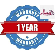 Abbas Ali 12W E27 LED Bulbs, Non Dimmable, 70W Equivalent, 6500K White Light, 1100 Lumens, 6 Pack, 1 Year Warranty