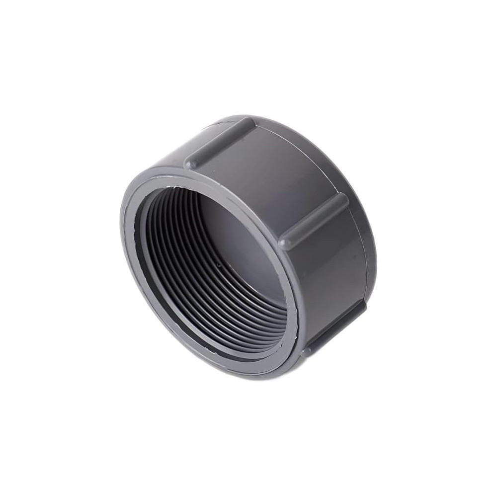 Abbas Ali High Pressure PVC Pipe Fittings, 3/4 Inch Threaded End Cap for Water Transfer