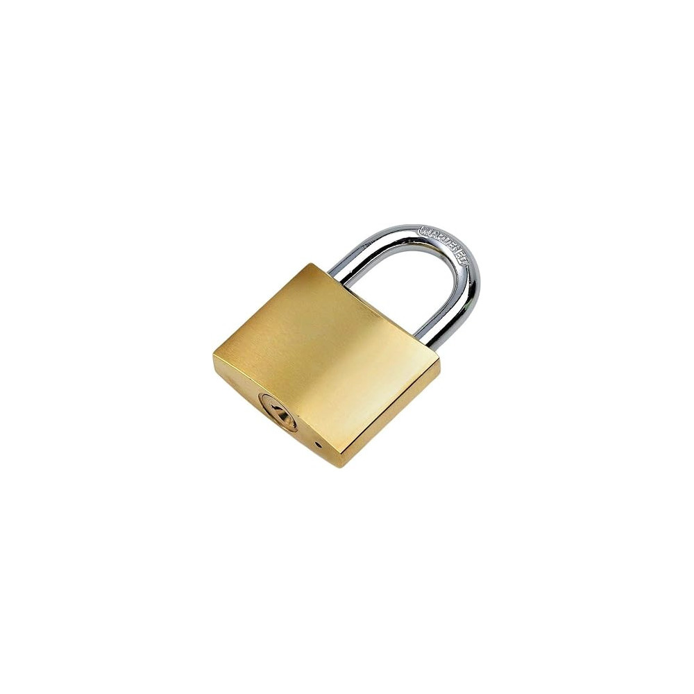 Generic Medium Brass Padlock, Golden Finish, 60/70mm Size