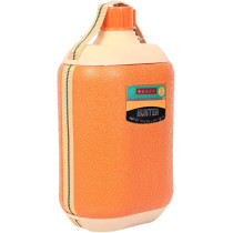 Generic Hunter Orange Plastic Water Bottle, Pack of 10