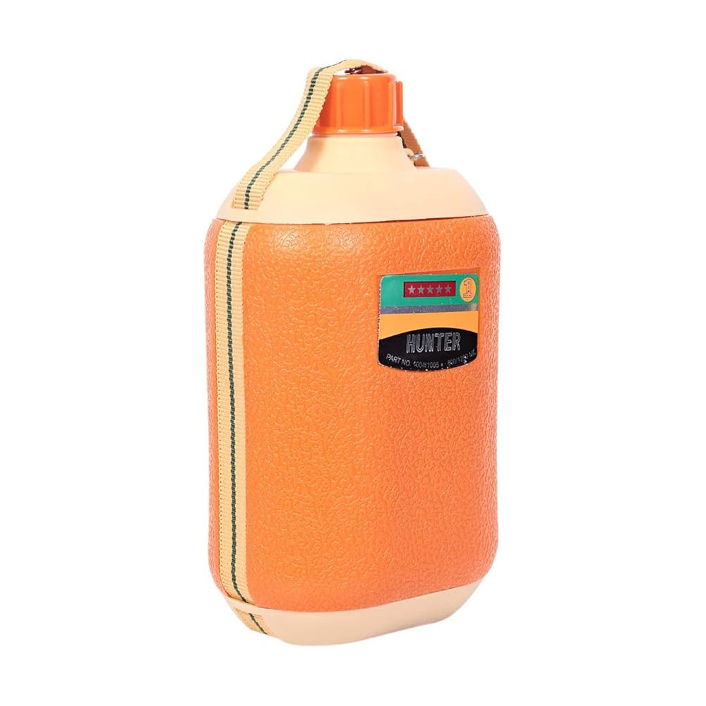Generic Hunter Orange Plastic Water Bottle, Pack of 10