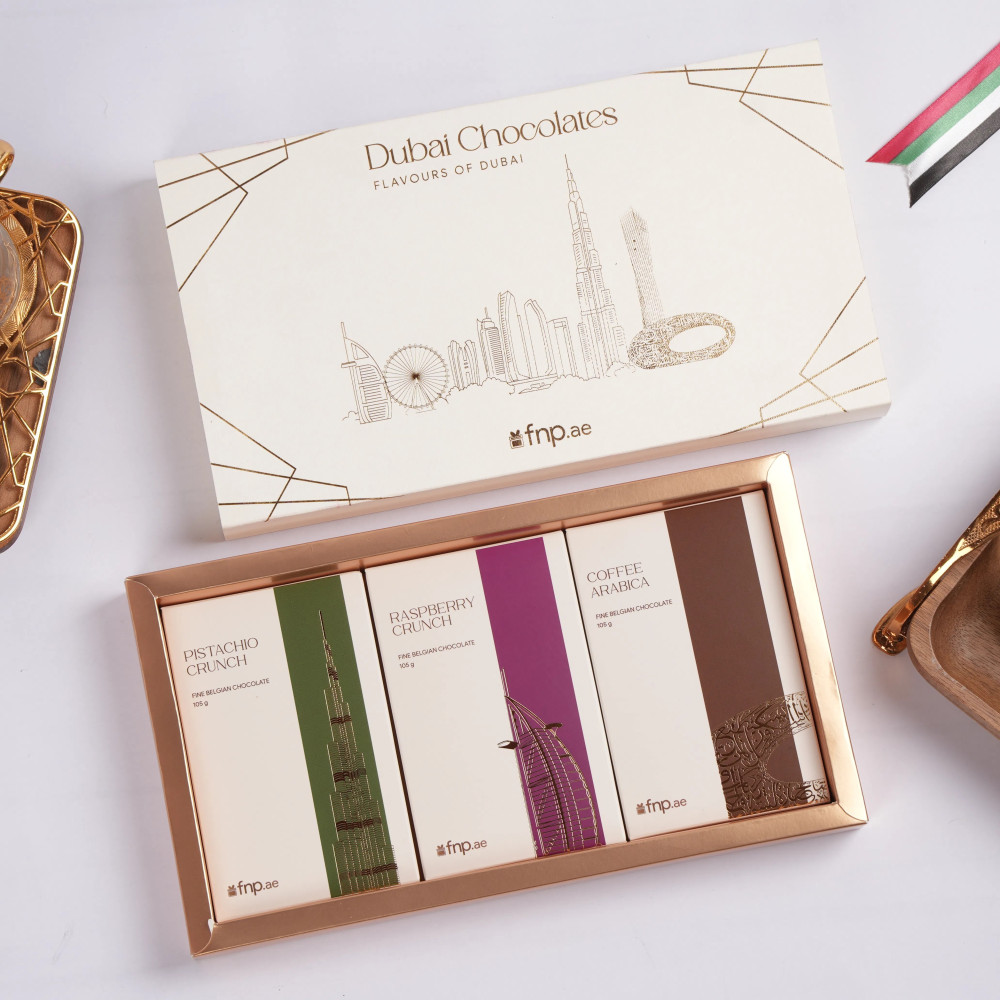 Ferns N Petals Flavors of Dubai Chocolate Collection