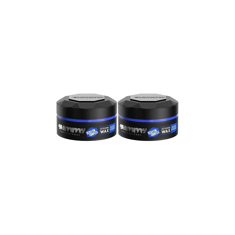 Gummy Professional Hard Finish, Hair Styling Wax, 2 X 150 Ml