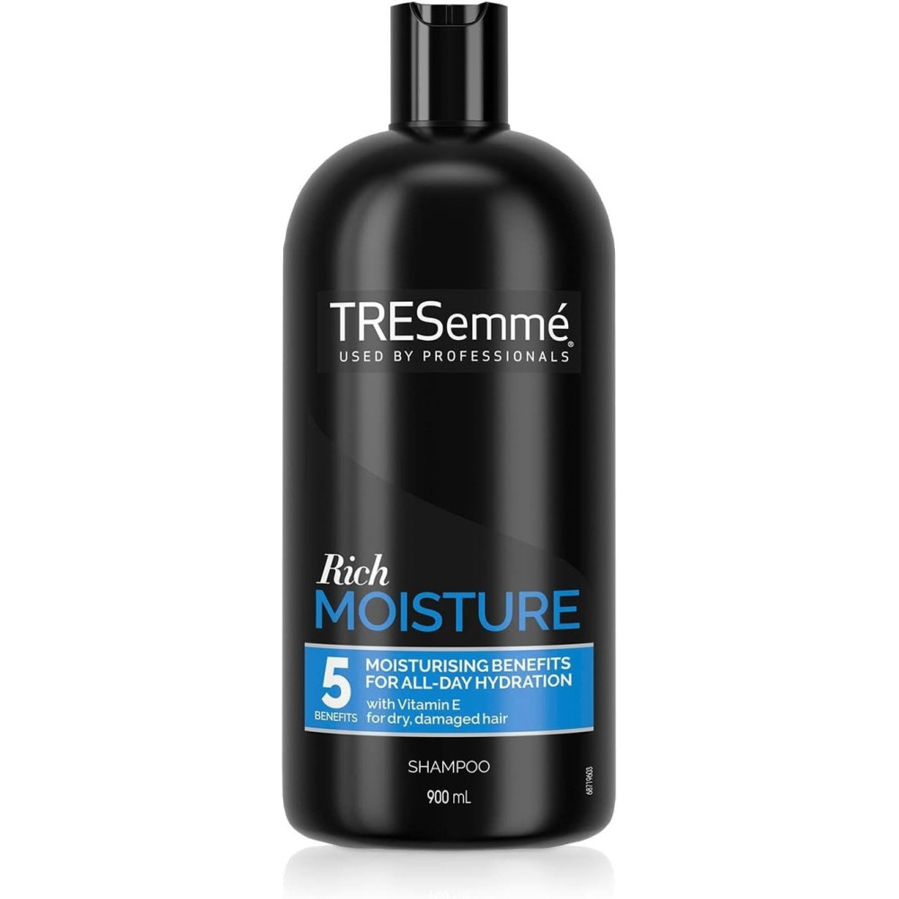 Tresemme Rich Moisture Shampoo For Dry, Damaged Hair, 900 Ml