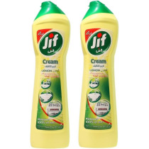 Jif Lemon All Purpose Cleaning Cream, 2 X 500Ml