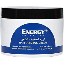 Energy Cosmetics Hair Dressing Cream, Controls Static And Frizziness For All Hair Types, 227 Gm ( 8 Oz)