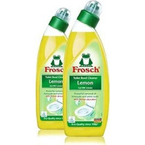 Frosch Lemon Toilet Bowl Cleaner, 2 X 750 Ml