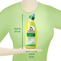 Frosch Lemon Toilet Bowl Cleaner, 2 X 750 Ml